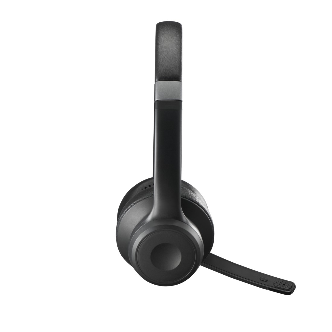 BT700 Bluetooth 5.2 Kopfhörer Over-Ear Office Headset mit Mikrofon (00139938) - Schwarz