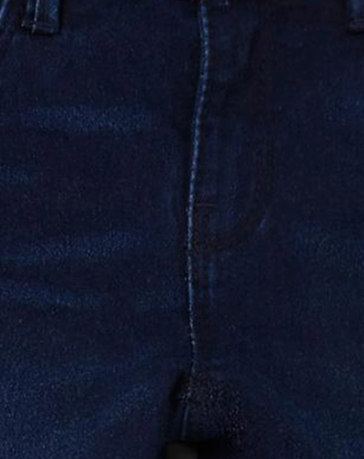 Jeanshose NKFPOLLY Skinny Fit in dark blue denim