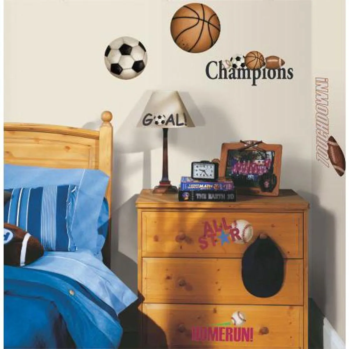 TheDecoFactory Sport Ballons - Stickers