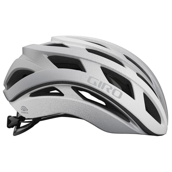 Casque vélo GIRO HELIOS SPHERICAL MAT WHITE/SILVER