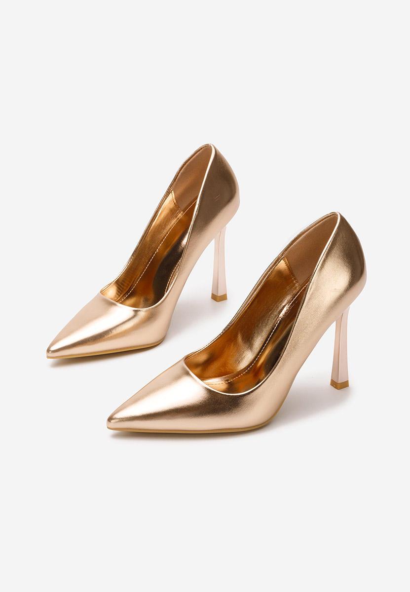Chaussures stiletto champagne Anselma V2