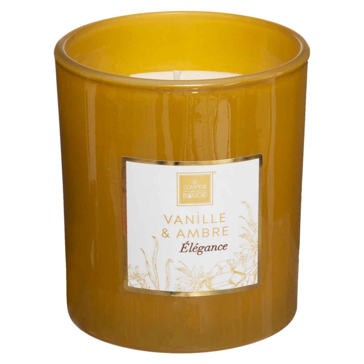 BOUGIE PARFUMEE VANILLE AMBREE MAEL 190G