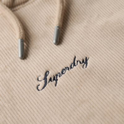 Sweatshirt à capuche femme Country Club Velour Loose SUPERDRY