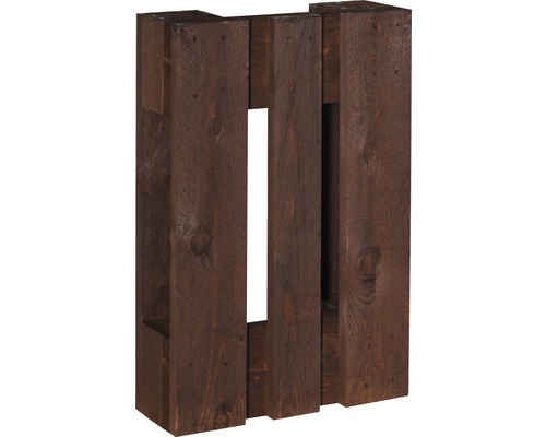 Project pallet kwart 60 x 40 x 15 cm bruin
