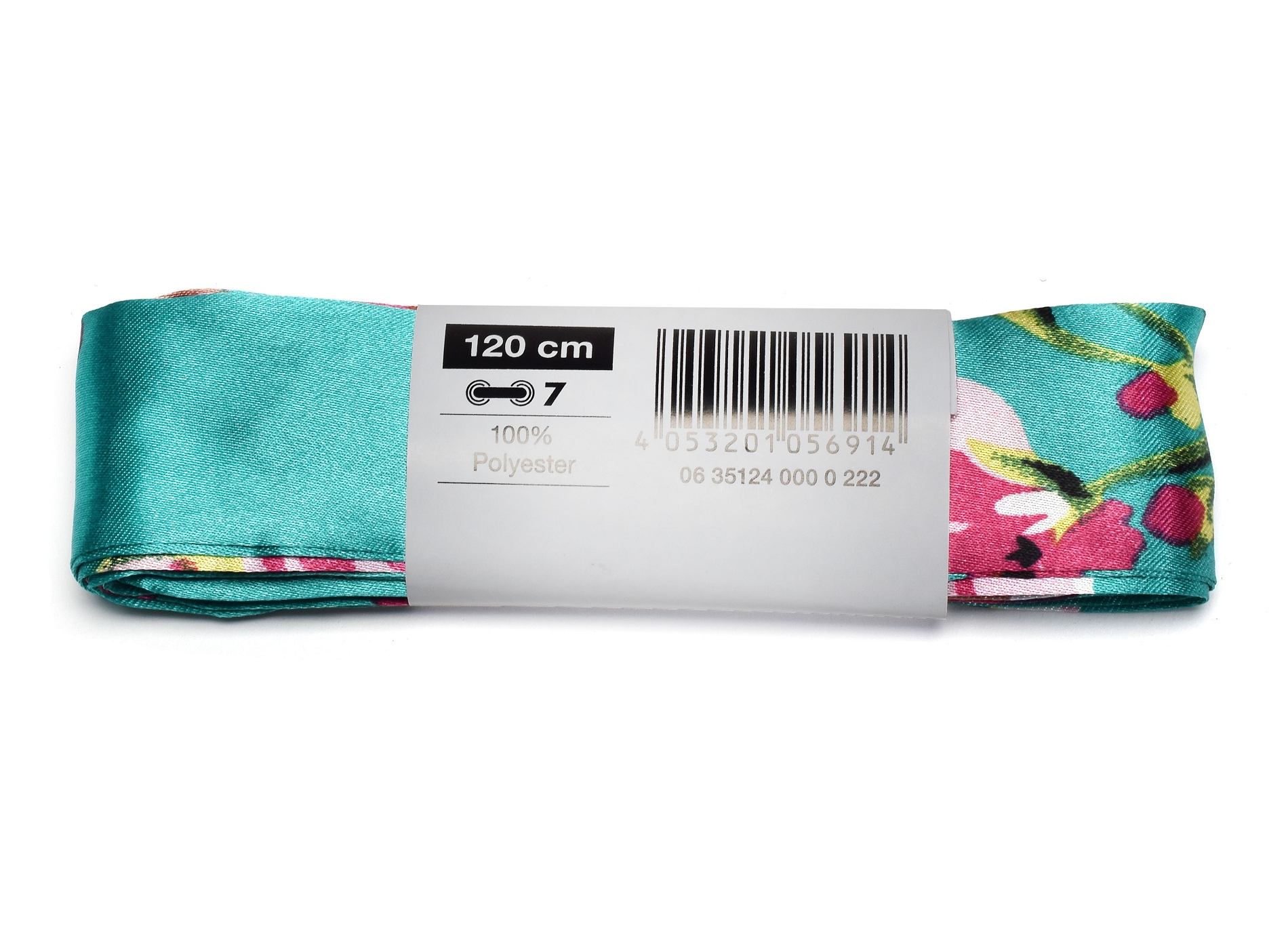 Lacet foulard 120 cm vert