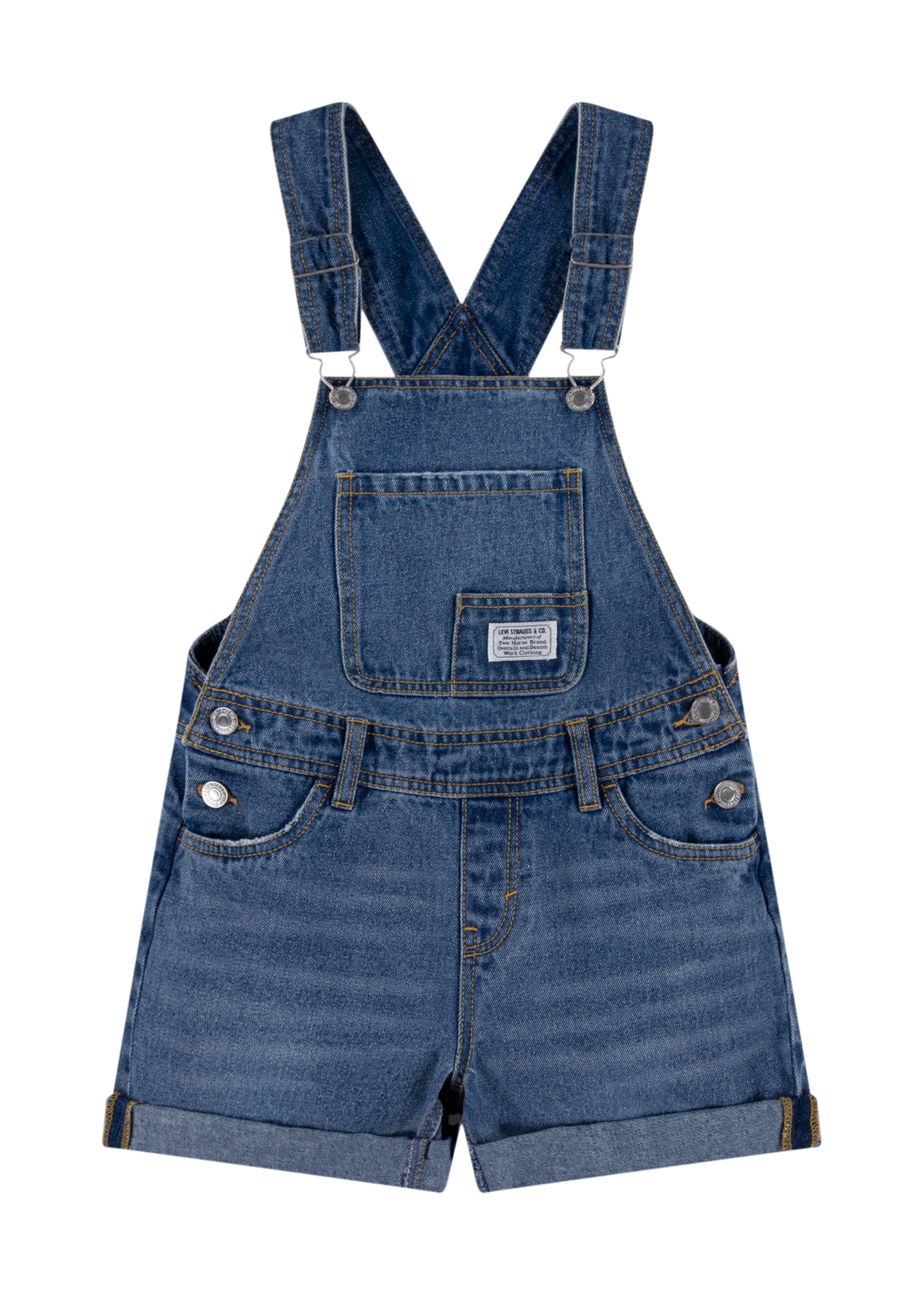Salopette en jean et coton | Jean Délavé
