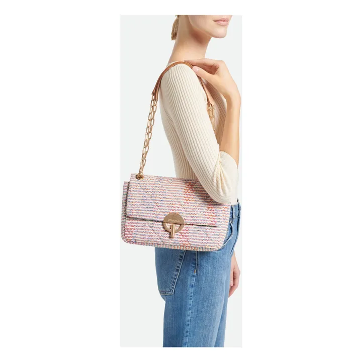 Vanessa Bruno Sac Moon MM Tissu | Rouge