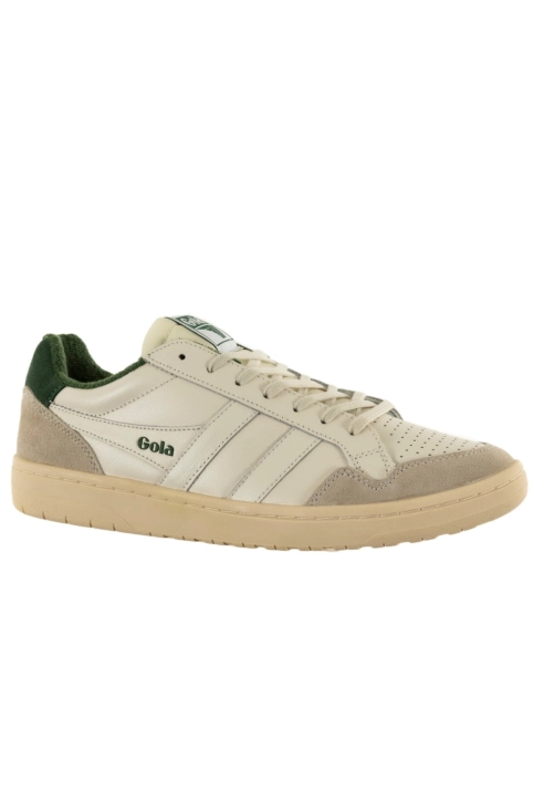 Baskets basses gola eagle off white/evergreen
