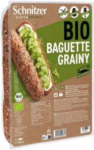 SCHNITZER Bio Baguette Grainy, 320 g