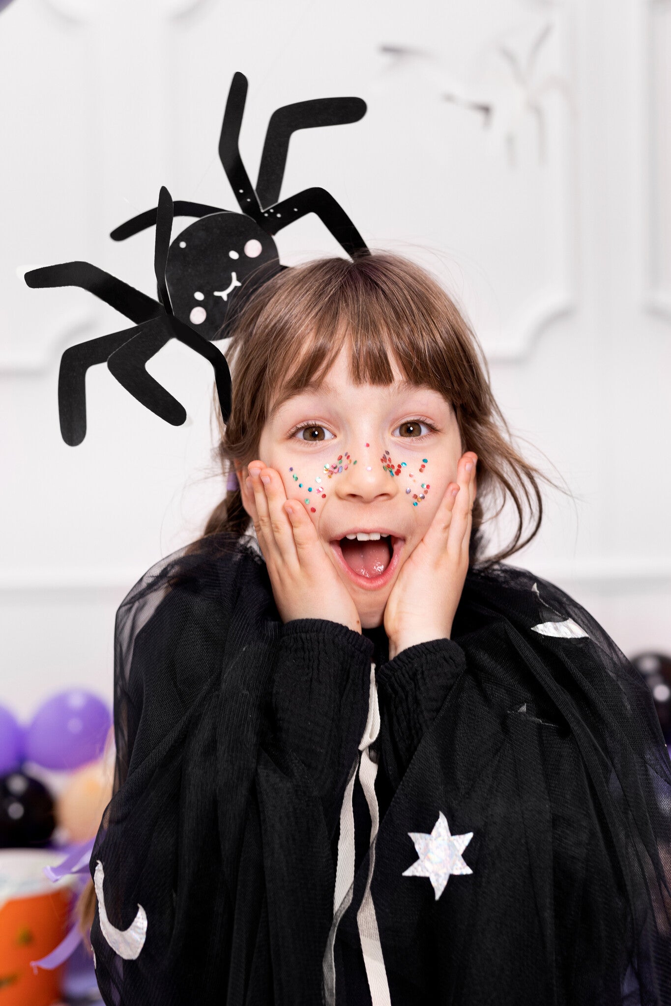 Halloween Decoratie Spinnen 5st