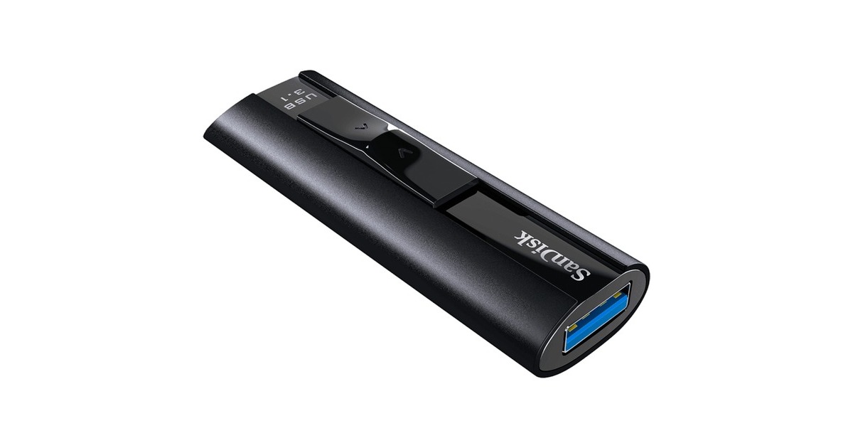 SanDiskExtreme Pro 1 TB usb-stick  (Zwart, USB 3.1 (Gen 1))