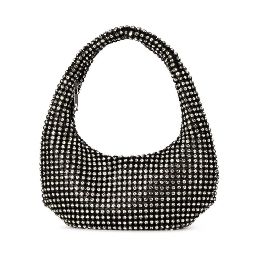 Sui Ava  Lucille Crystal skuldertaske - sort
