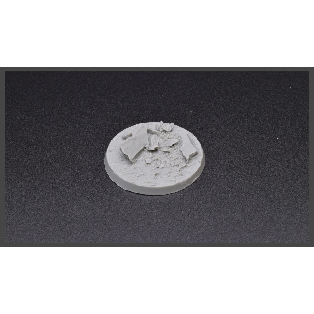 Rocky Fields Resin Bases, Round 50mm (x3)