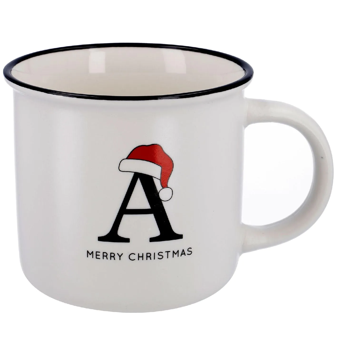 Becher Buchstabe mit Mütze, A, 380 ml