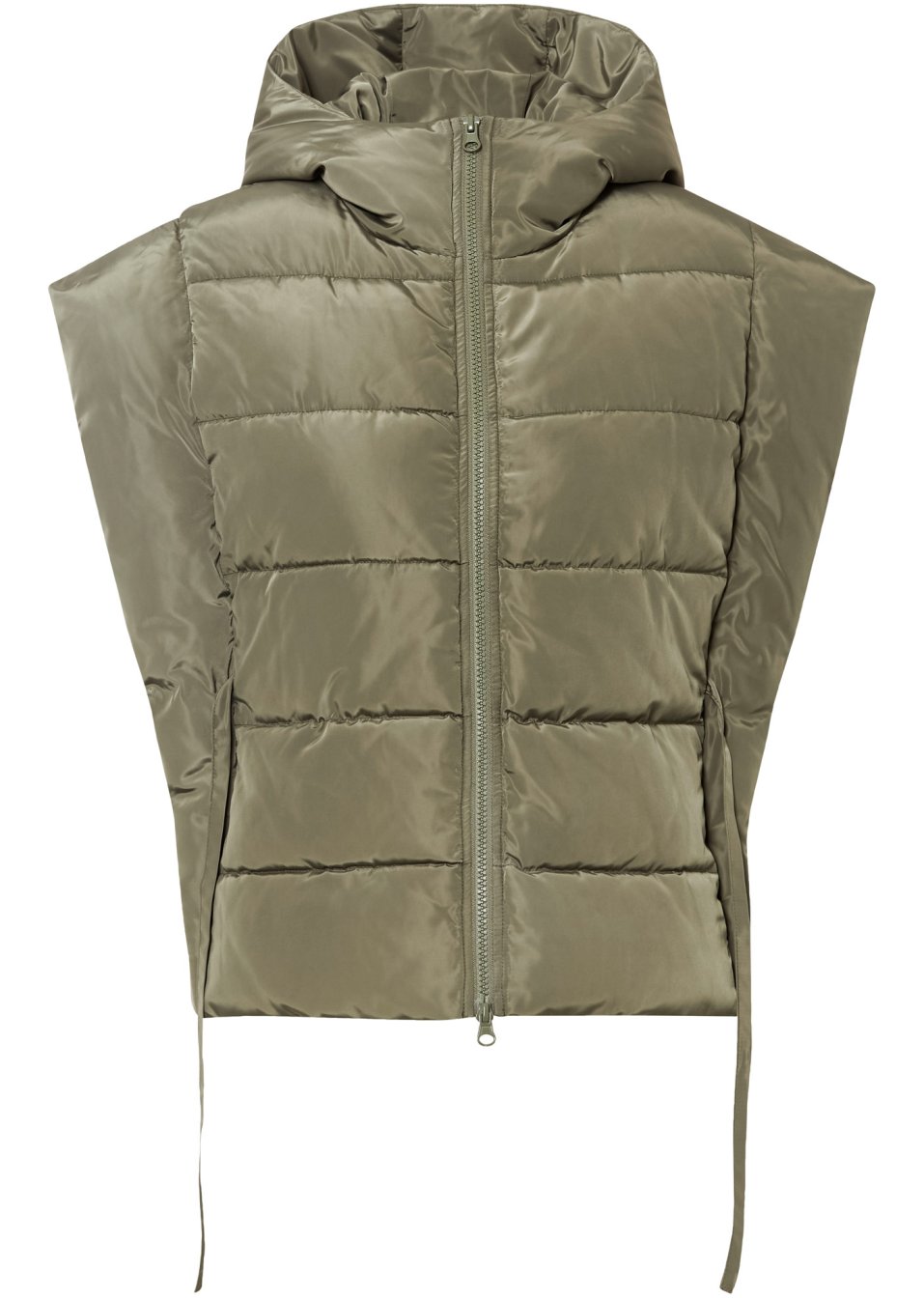 Veste courte sans manches