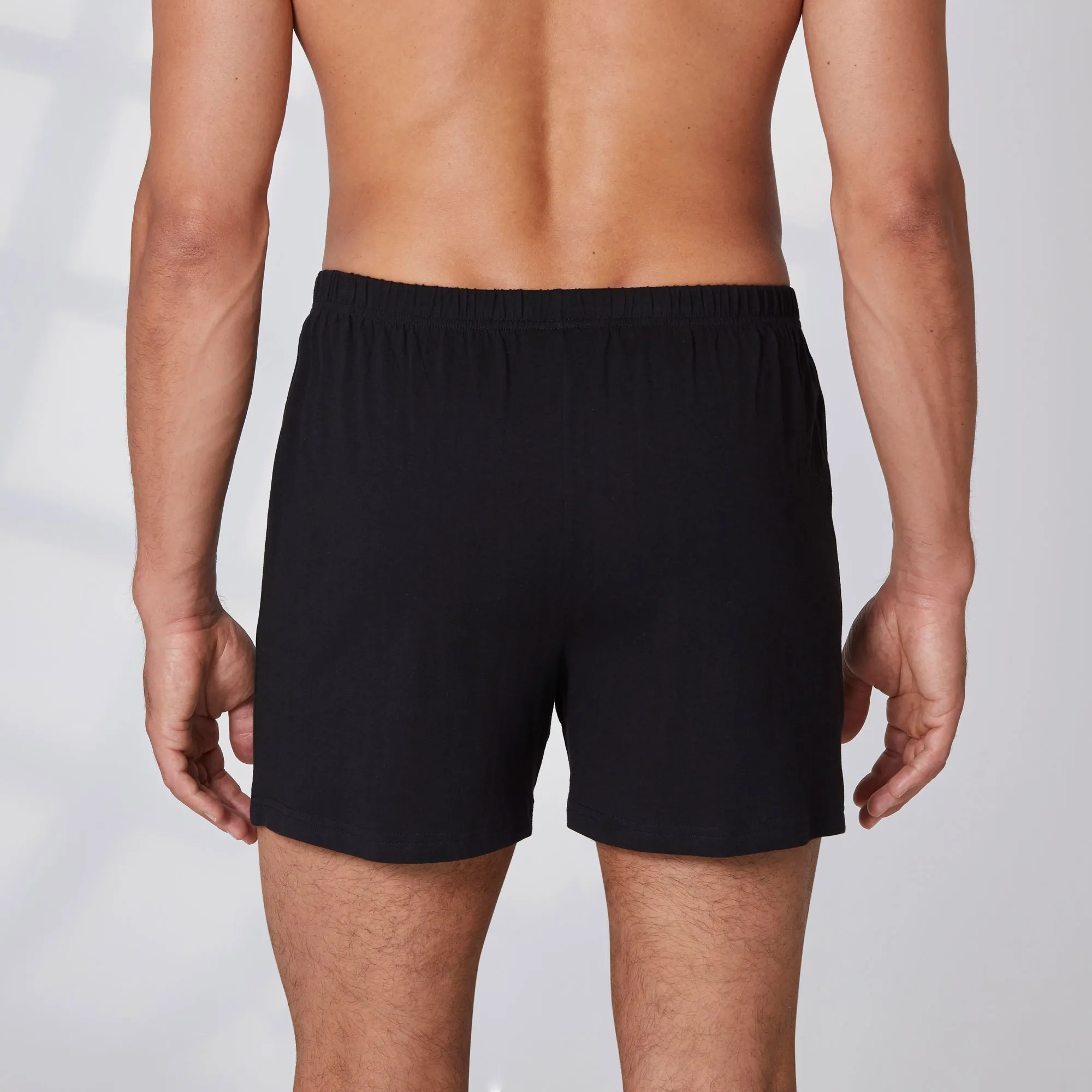 Herren-Boxershorts mit Ringelmuster, 2er-Pack