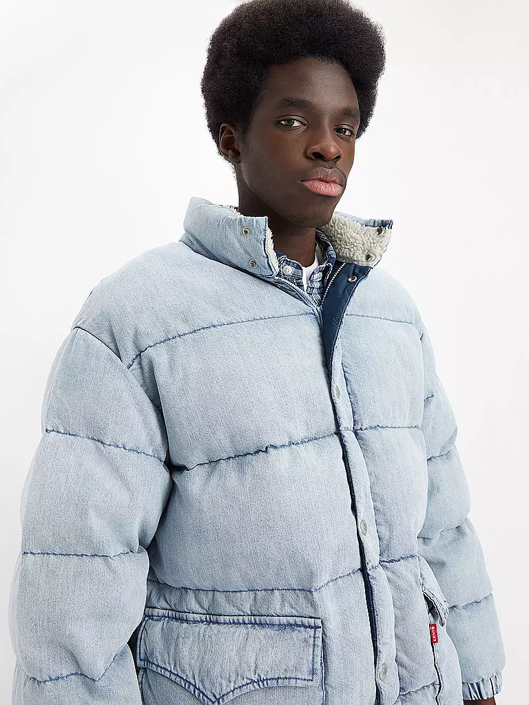 LEVI'S® Jacke WESTERN SUPER PUFFER hellblau