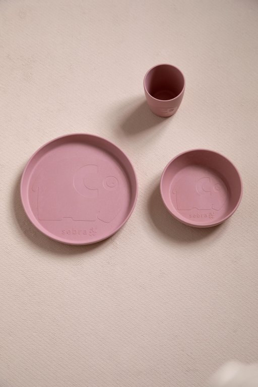 Sebra Mums kom Ø13 set van 2 blossom pink
