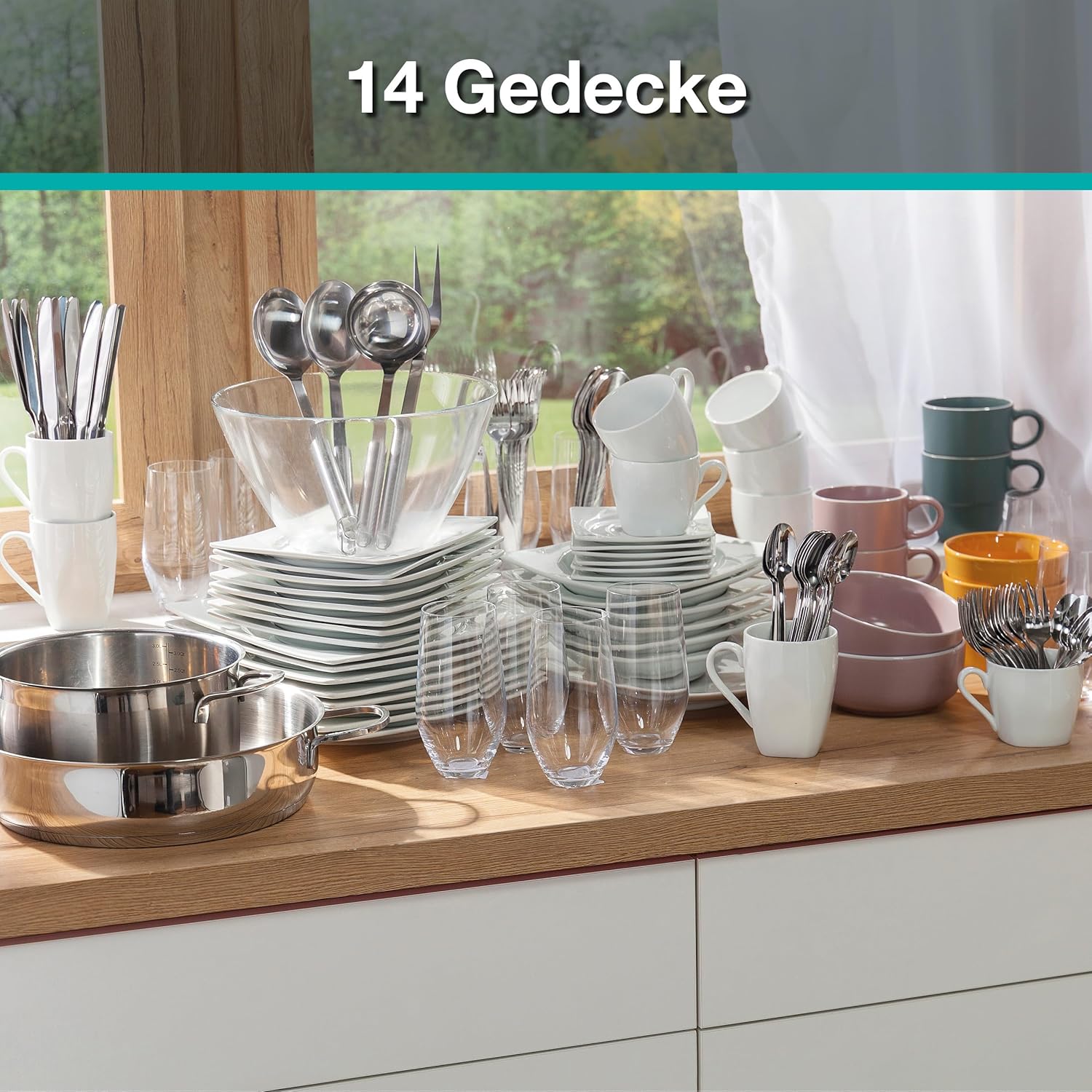 Gorenje GU642C90X Geschirrspüler/Unterbaugerät / 60 breite/14 Maßgedecke/6 Programme/TotalDry/Hygiene-Programm/3 in 1 Funktion/Memory-Funktion/EcoProgramm/EEK: C/Gerätemaße (HxBxT): 81,6x59,8x57,5 cm