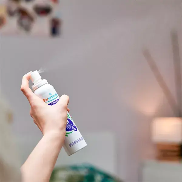 Spray de ambiente Puressentiel para dormir e relaxar com 12 óleos essenciais 75ml