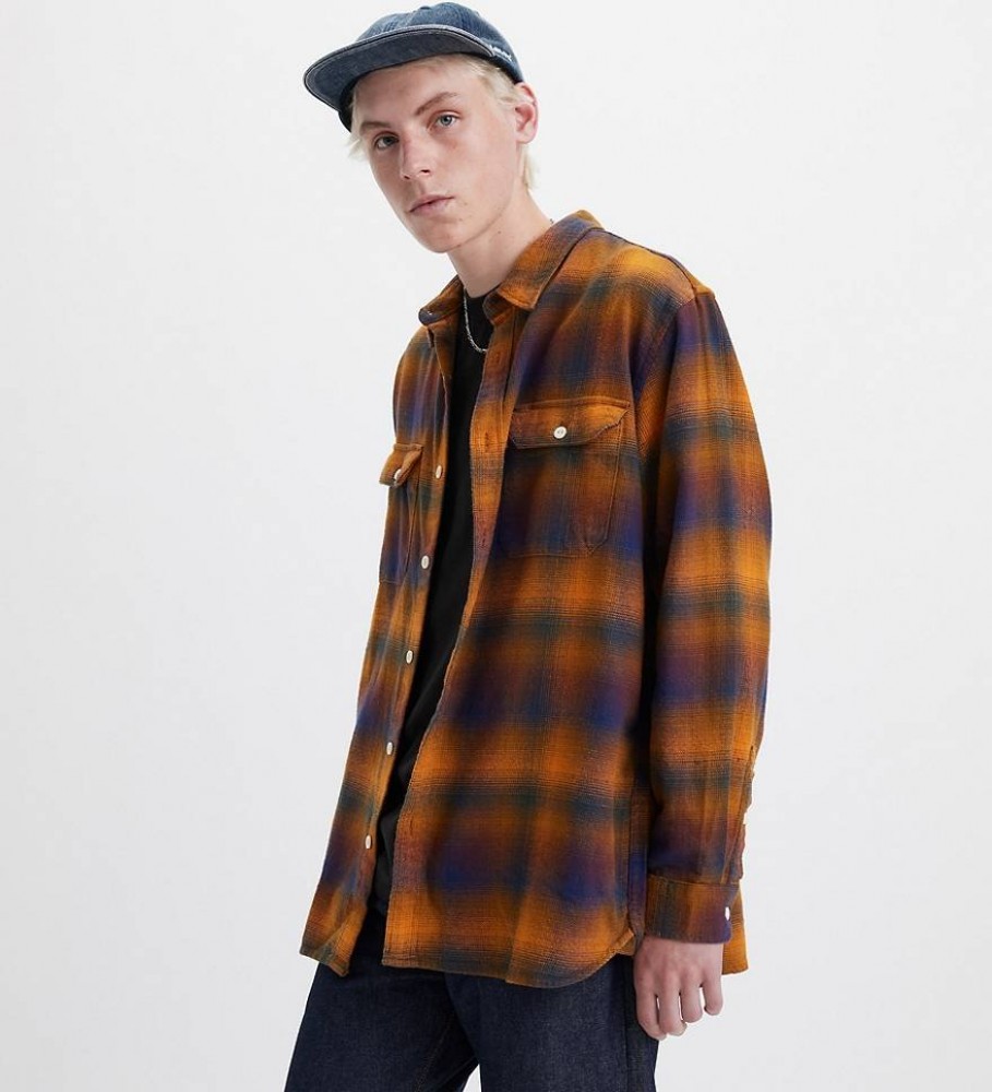 Sobretudo multicolorido Levi's Jackson Worker