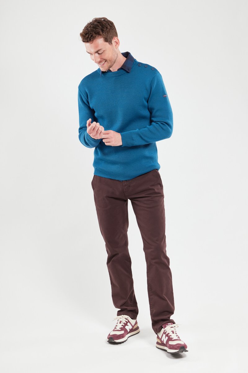 Chino coupe droite - coton