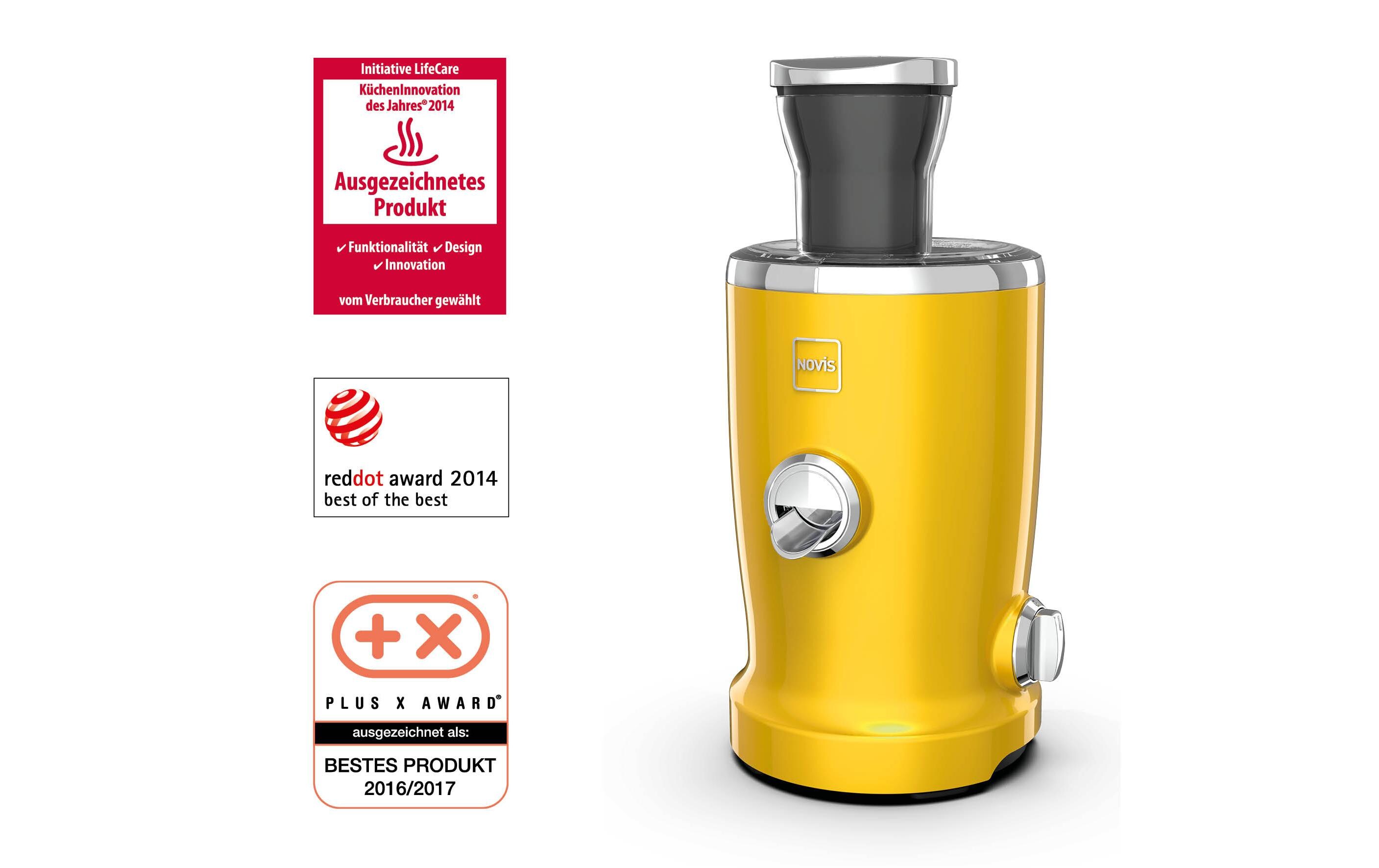 Saftpresse VitaJuicer S1 Gelb<br>Premium Multifunktions-Entsafter