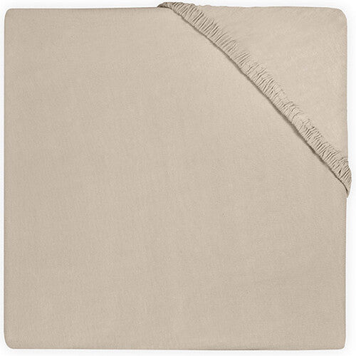 Jollein kinderhoeslaken 60x120 cm - nougat