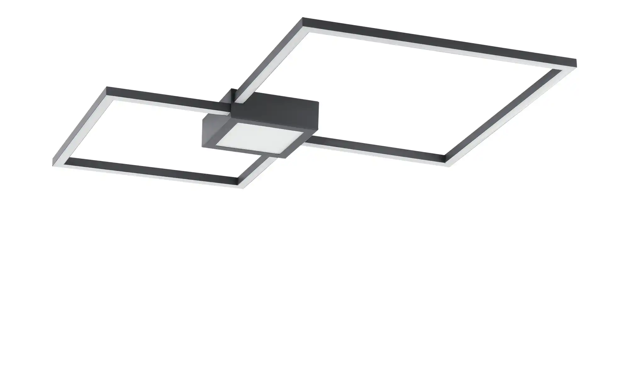 Trio LED-Deckenleuchte anthrazit, klein