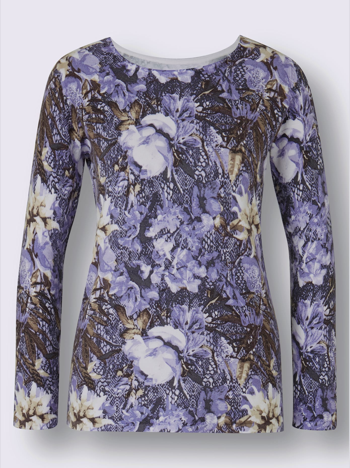 Pull à manches longues 50% viscose