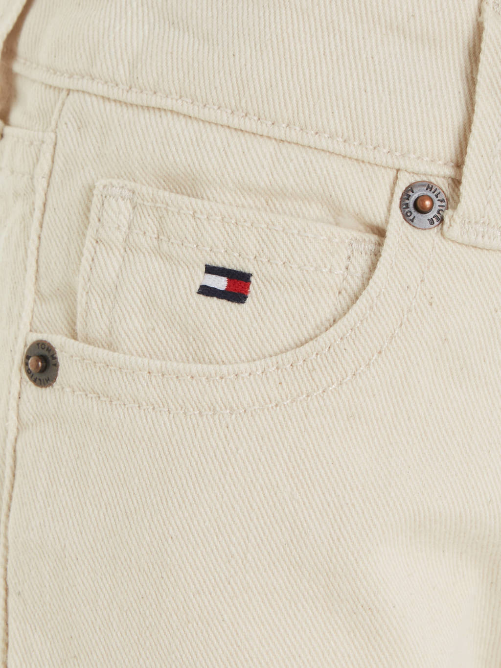 Tommy Hilfiger wide leg high waist ecru