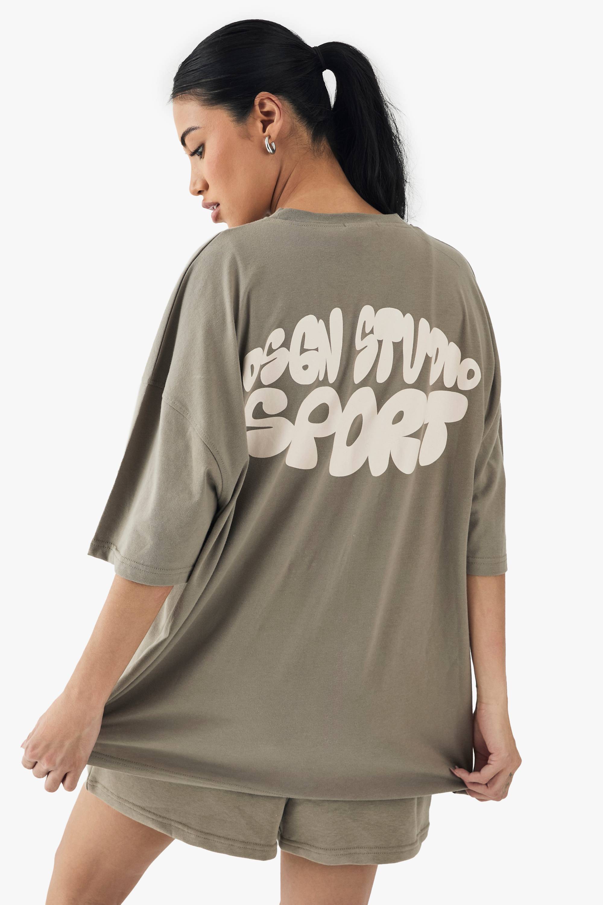 T-shirt Oversize À Imprimé Sport Dsgn Studio