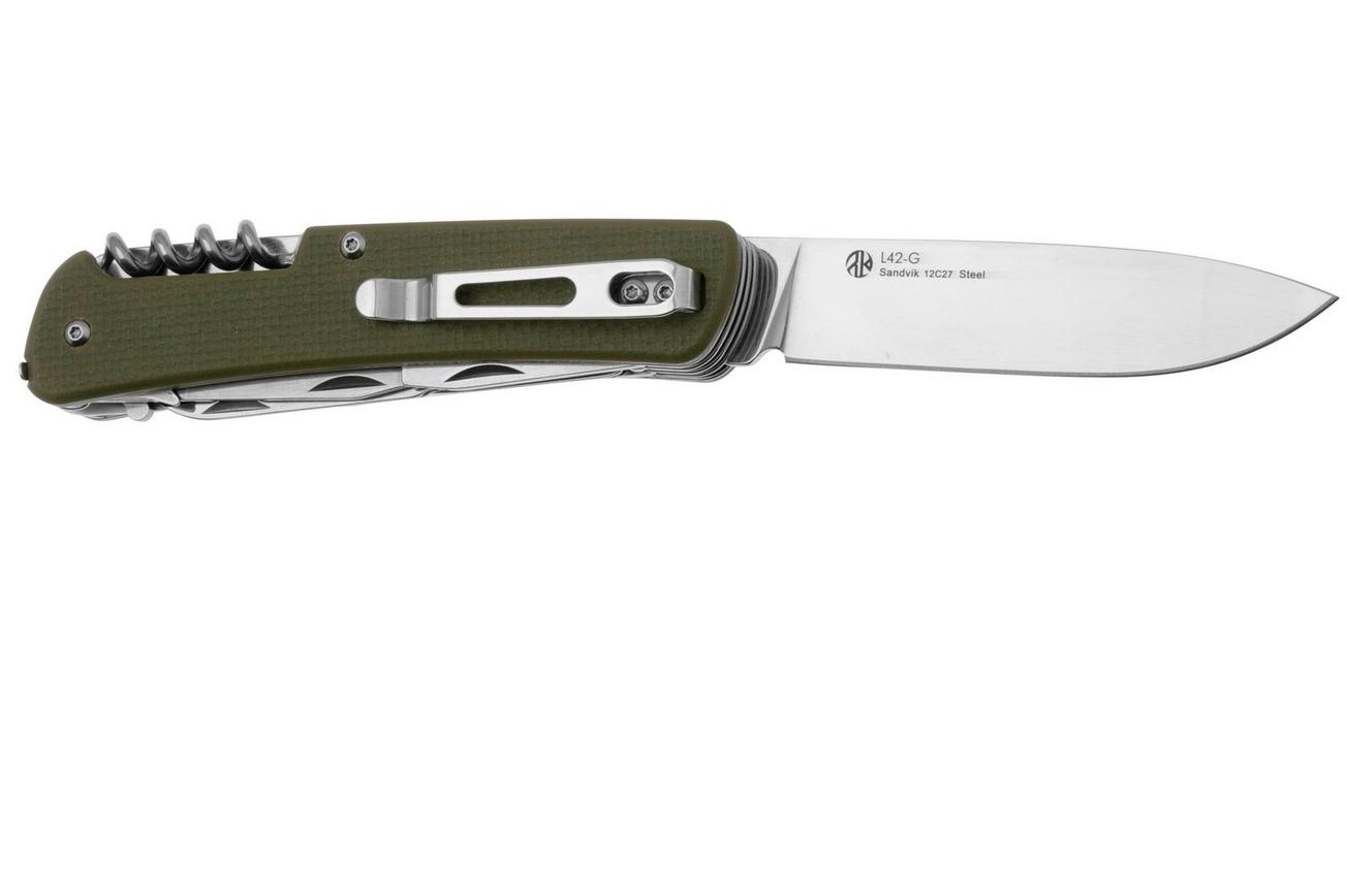 Ruike L42-G 12C27, Green G10, zakmes