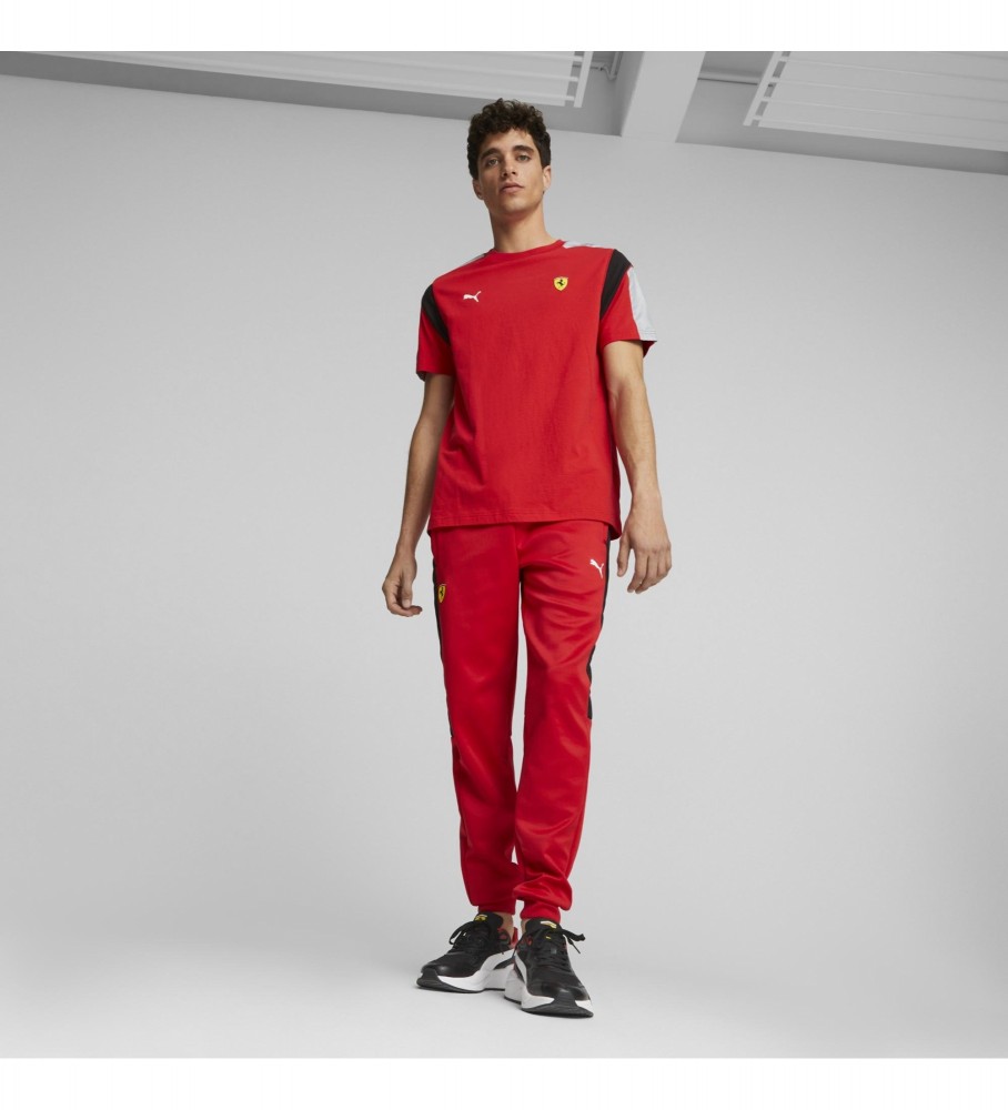 Camisa Puma Scuderia Ferrari Race T7 vermelha