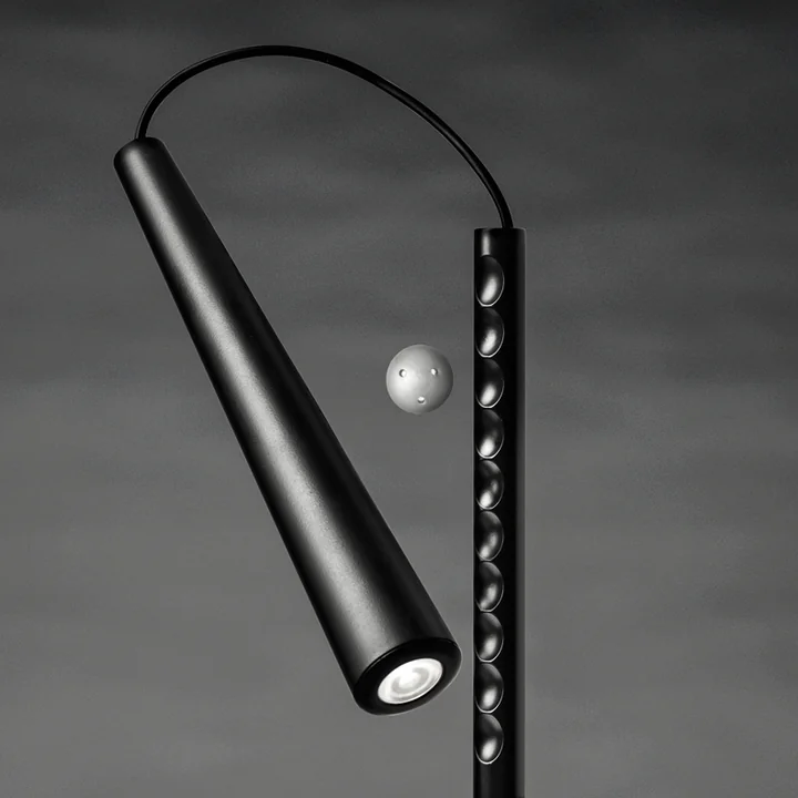 Foscarini - Magneto LED-Stehleuchte, schwarz