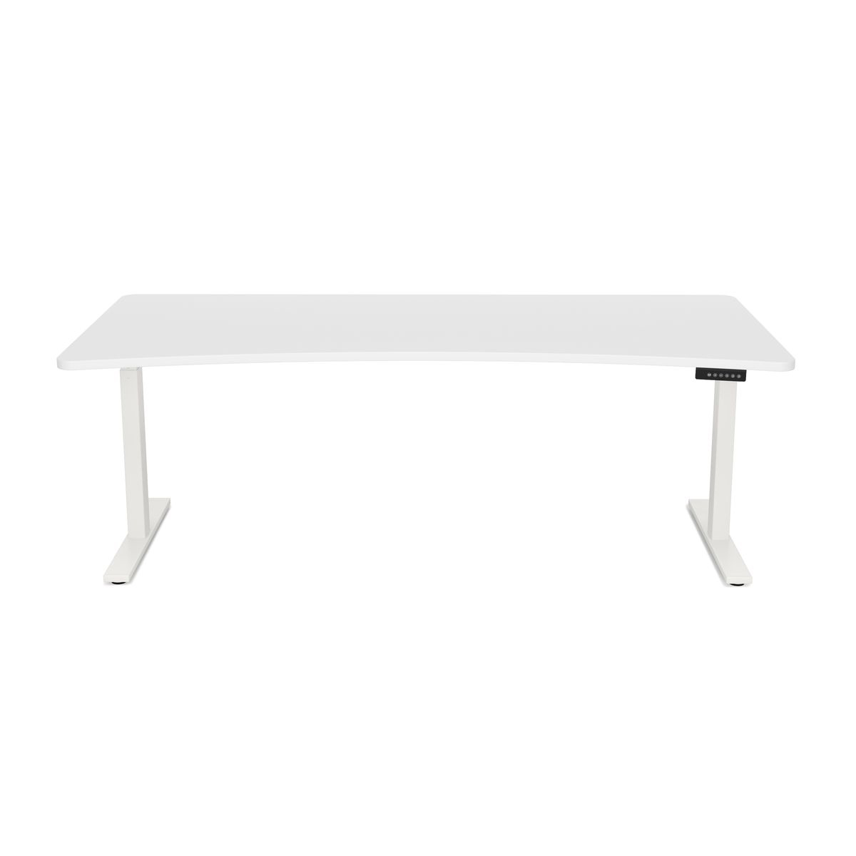 Stehpult elektrisch PREMIUM weiss 200 x 92 cm