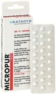 Katadyn MICROPUR FORTE MF 1T Tablette, 100 Stück
