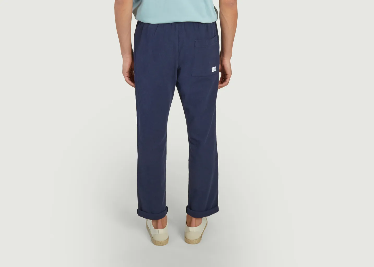 Pantalon ample FIG en coton crushed KCA