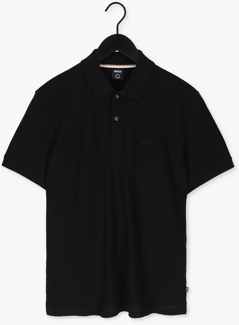 BOSS zwarte boss polo pallas