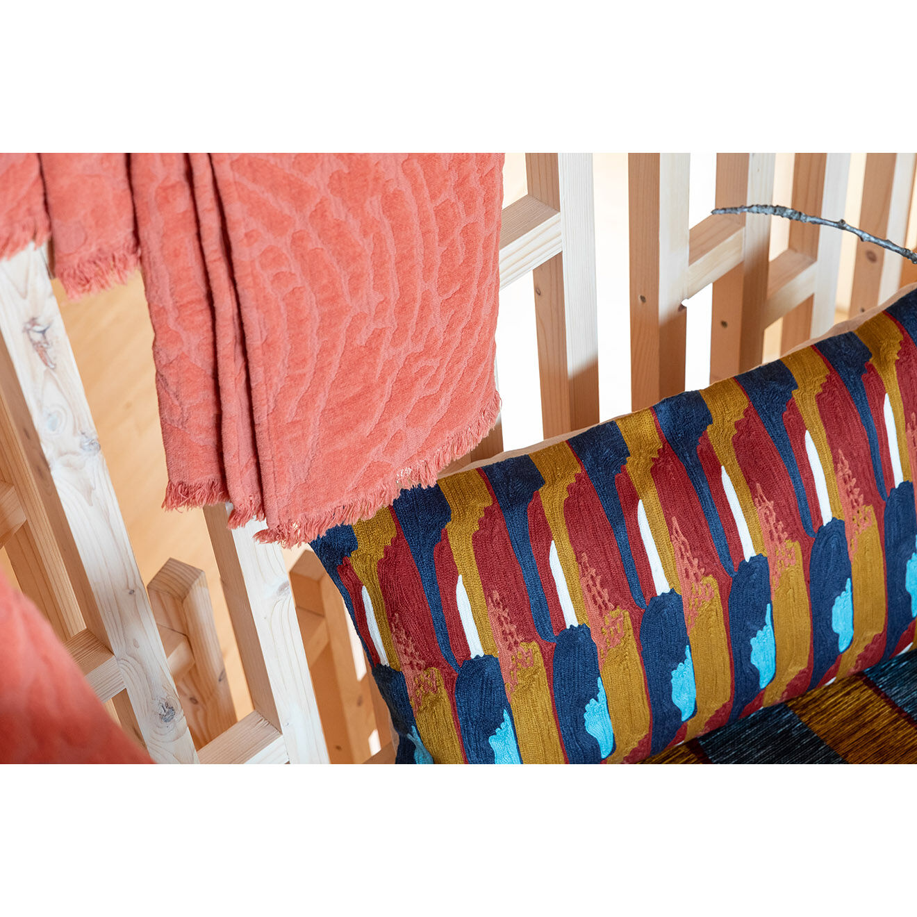 Vivaraise Plaid Ines paprika - 130x170 cm