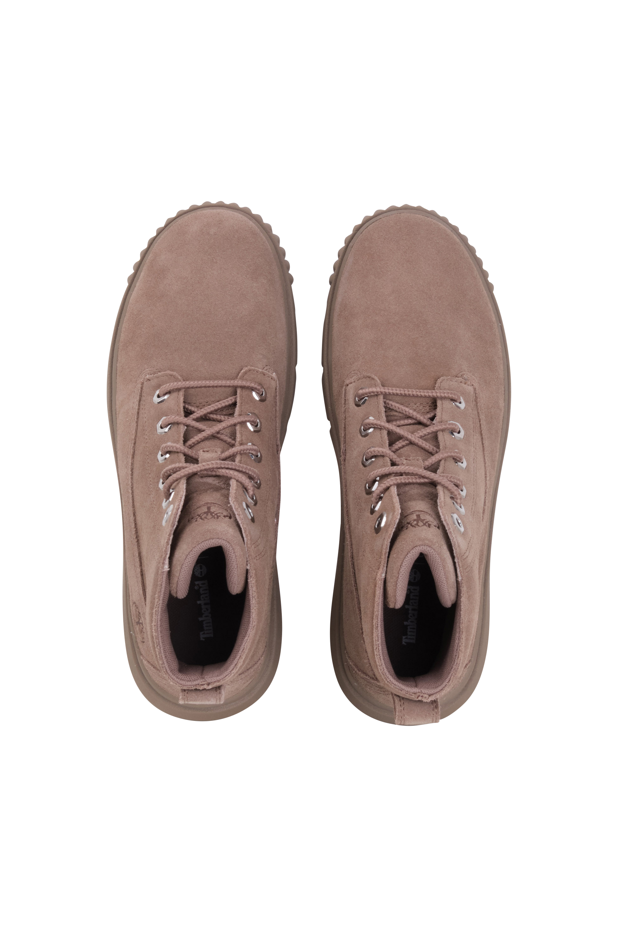 TIMBERLAND Bottines GREY MID LACE BOOT BEIGE Gris