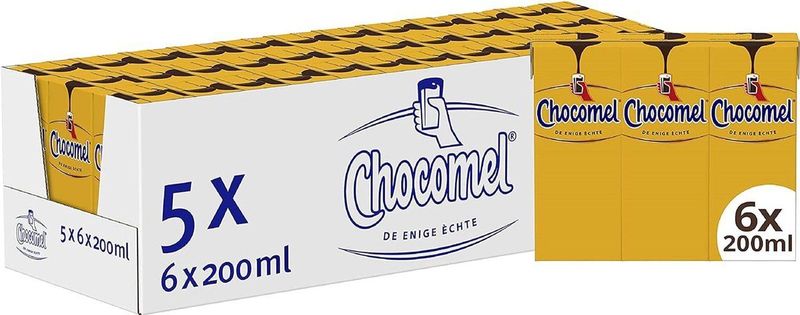 Chocomel Chocolademelk Drinkpakjes Mini Vol - 5 x 6 x 200 ml