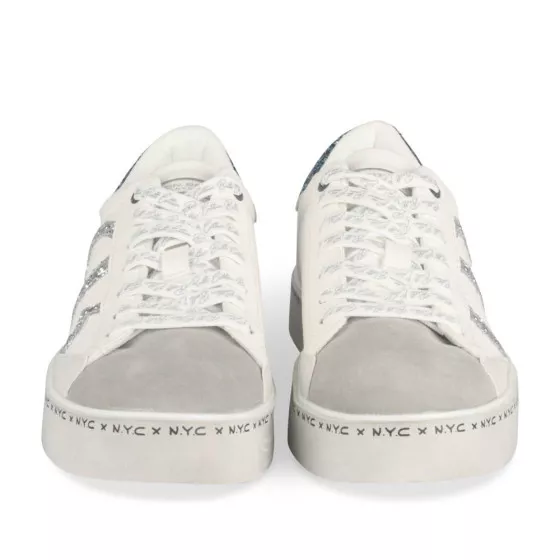 Baskets BLANC COTTON BELT