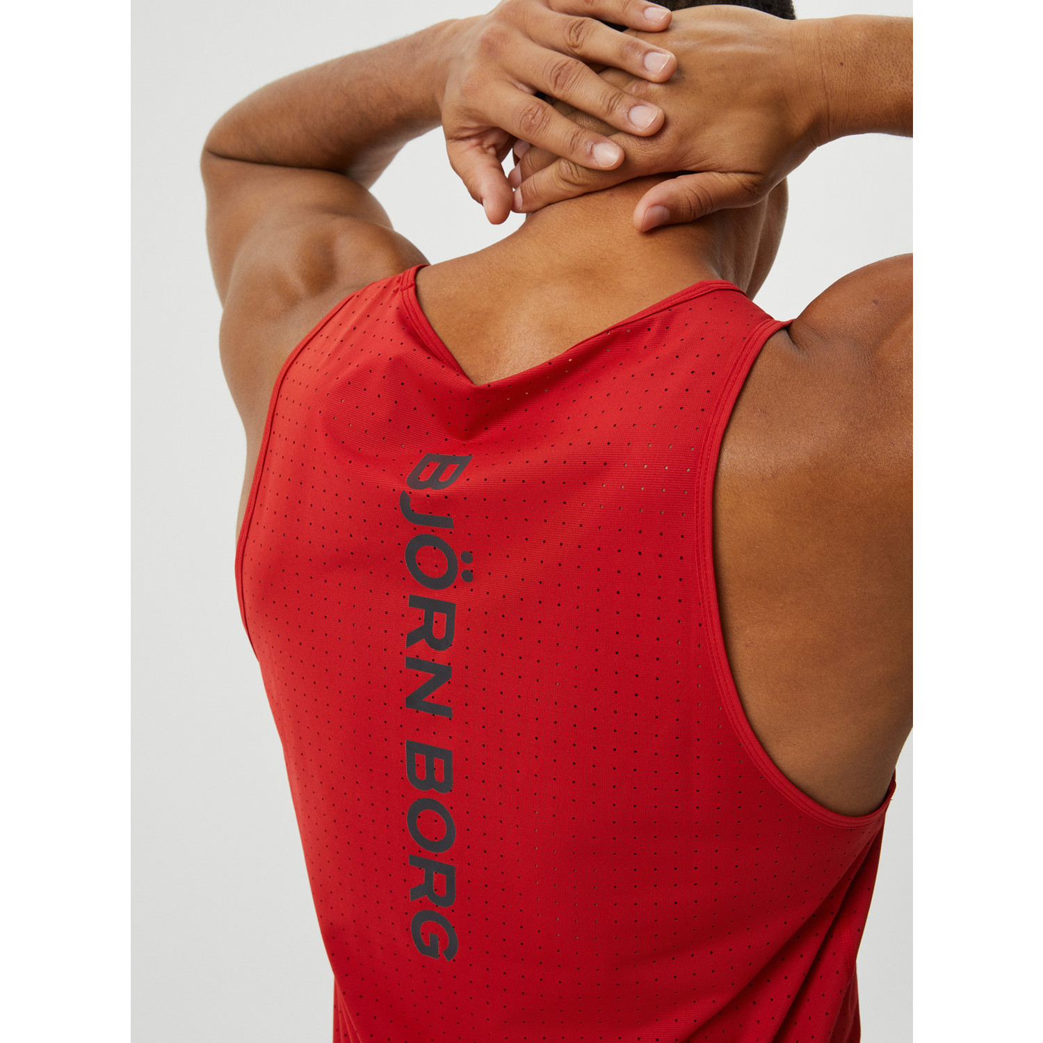 Björn Borg Borg Running perforated Singlet Heren