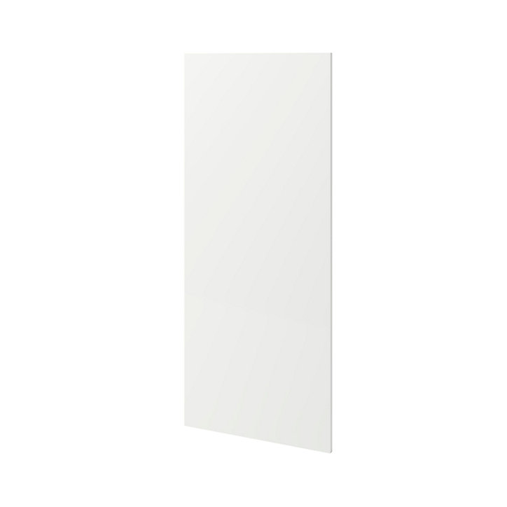 Côté de remplacement pour 1/2 colonne électroménager GoodHome Stevia/Garcinia blanc H. 135.1 cm x l. 57 cm x Ep. 18 mm