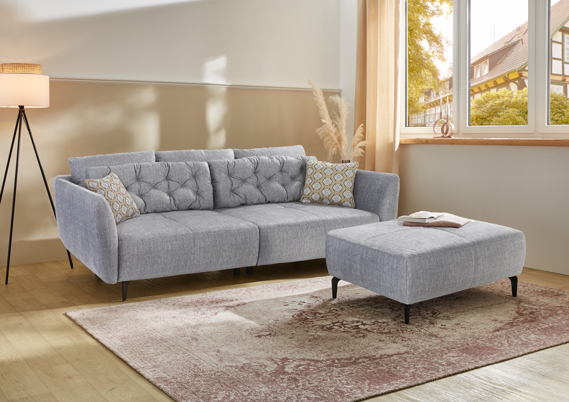 Bigsofa CHASE grau