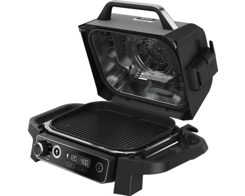 Ninja Woodfire Outdoor Elektrische Grill Heteluchtfriteuse Rookoven, 6 Kookfuncties, 2,4 kW Model OG701