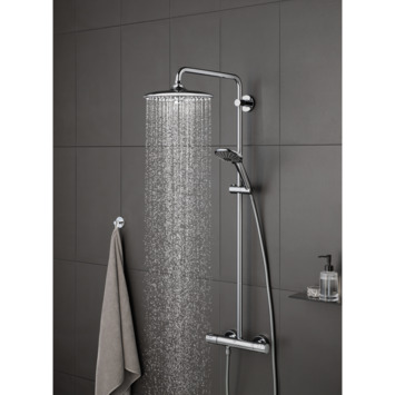 Grohe douchekop Quickfix Vitalio Joy handdouche 3 standen ø 11 cm chroom