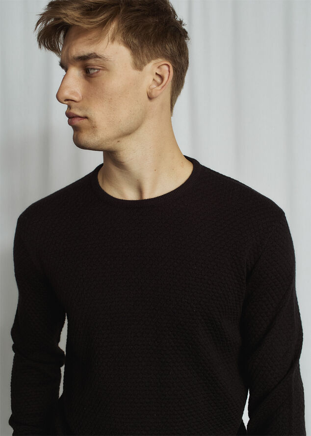 Bruun & Stengade BS Irving Regular Fit Knitwear Black