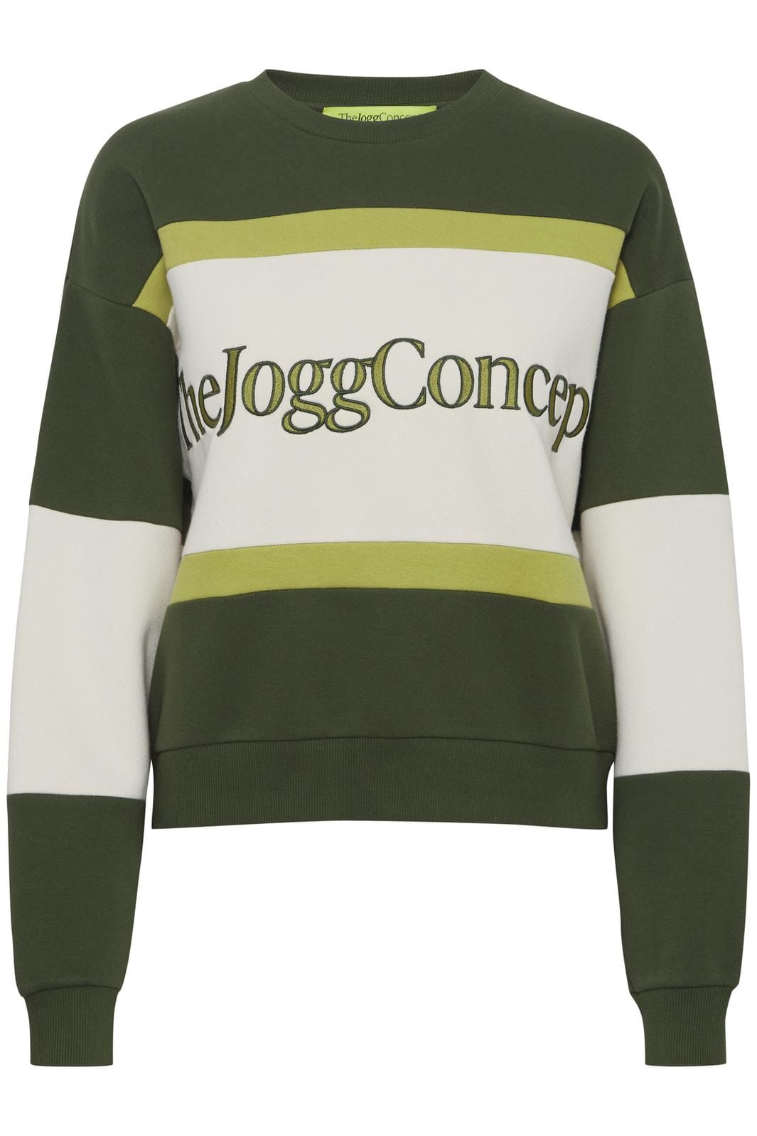 The Jogg Concept Jcsage Logo Sweatshirt rifle green mix